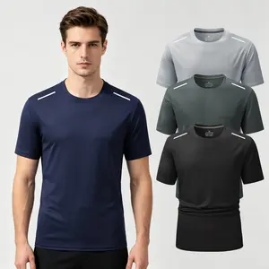 1/3 Pack Men's Workout Running Shirts, Dry Fit Moisture Wicking T-Shirt, Gym Athletic Short Sleeve Tee Shirts, Breathable Quick Dry Sportswear