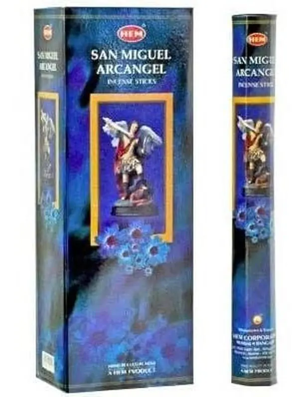 San Miguel Archangel Spiritual Incense Sticks, 1 Pack for Veneration (Home Fragrance Home Care Supply), Scented