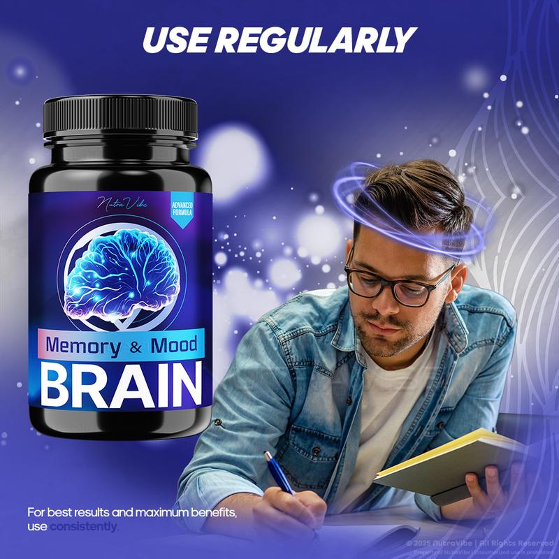 Memory and Mood Brain - Advanced Dietary Supplement