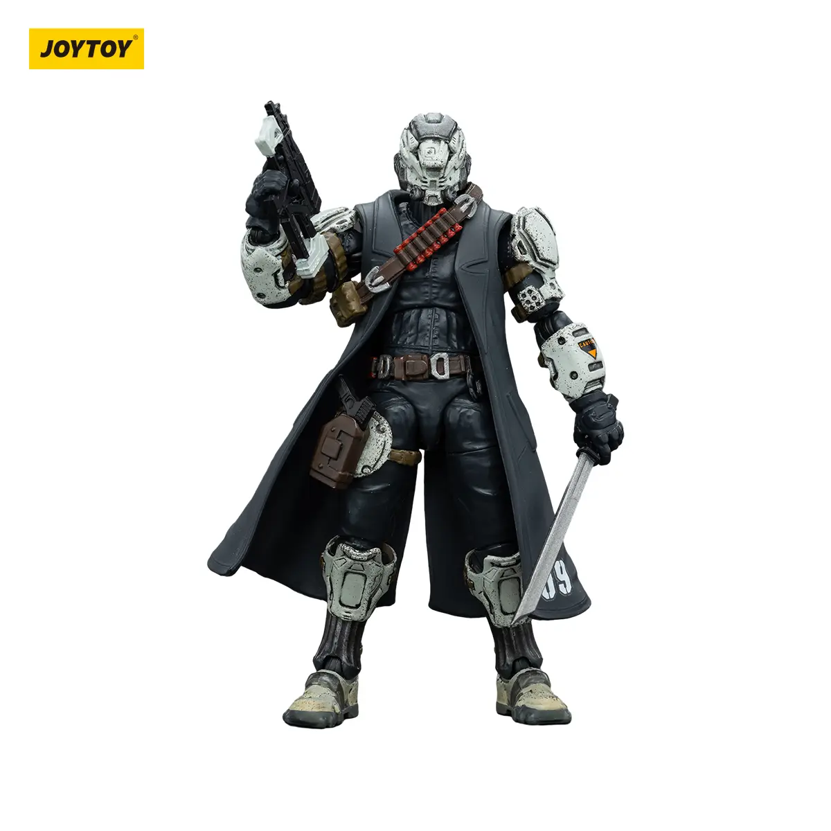 JOYTOY 1/18 Small Anthropomorphic Action Figure - Sorrow Expeditionary Forces 09th Legion Assault Company Stealth Master JT5758, Screen-Free, Non-Toxic, Fully Articulated, High-Detail Collectible, Ages 12+ Toy, Screen-Free Action Figures, Small Action Fig
