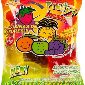 DinDon Ju-C  Fruit Candy Hit or Miss Game Sweet Snack Candies Soft Bonbon tiktok candy fruity candy Chewy sweets sweets Tangy