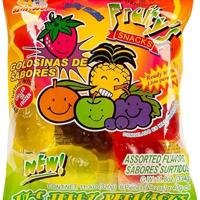DinDon Ju-C  Fruit Candy Hit or Miss Game Sweet Snack Candies Soft Bonbon tiktok candy fruity candy Chewy sweets sweets Tangy