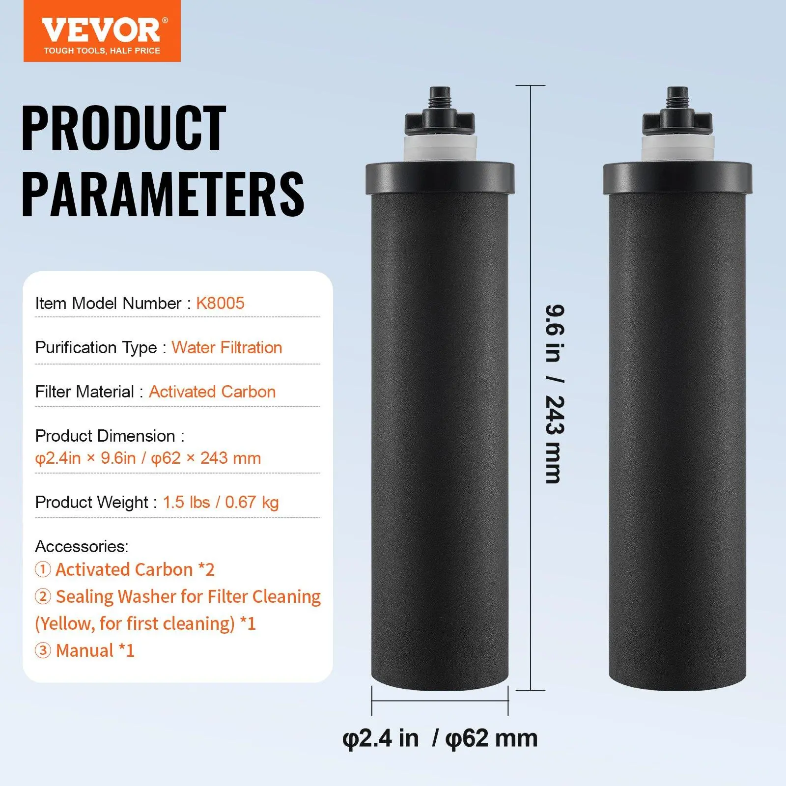 Activated Carbon Filter Cartridge