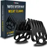 Kona Wolverine Meat Shredder Heavy Duty Claws for Pulled Pork, Beef, Chicken - Metal Utensils Smoker Kitchen Bbq