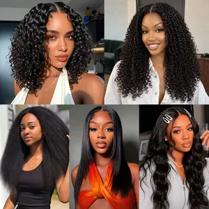 【Clearance Sale】Pre Cut 5x5 Lace wig 100% Human hair Glueless Wigs