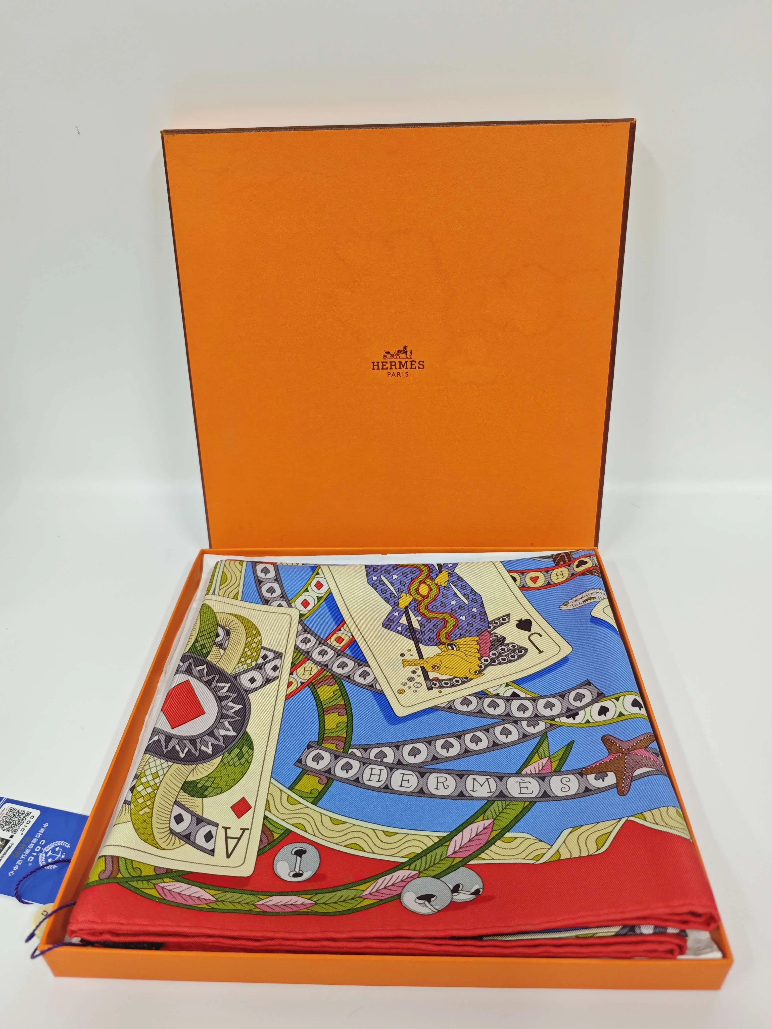 Pre-owned Hermès – Silk Scarf（SZ 19475）