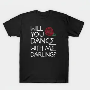 Dance With Me Graphic Tee, Retro Pop Music Shirt, Aesthetic Tour Outfit, Vintage Style