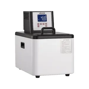 VEVOR Laboratory High-Temperature Circulating Oil Bath, Up to 300/572, 15 L Lab Constant Temperature Heating Tank, 0.1 High Precision, Internal and External Dual Circulation, for Laboratory