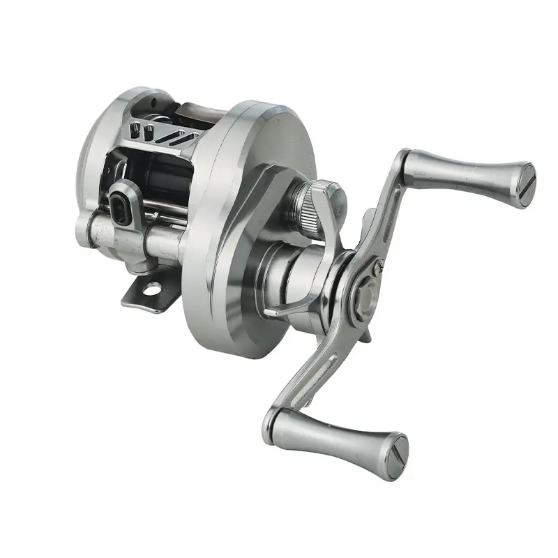 Critical Strike PRO BFS Baitcasting Reel - CNC Metal Body, Intelligent DC Electronic Brake, Loud Drag Clicker for Artificial Fishing Lures, Fishing Reels, Artificial Fishing Lure