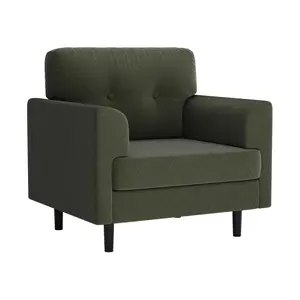 Oversized Accent Chair,Upholstered Living Room Chairs,Single Sofa Chair,Comfy Reading Lounge Armchair for Apartment, Bedroom, Office