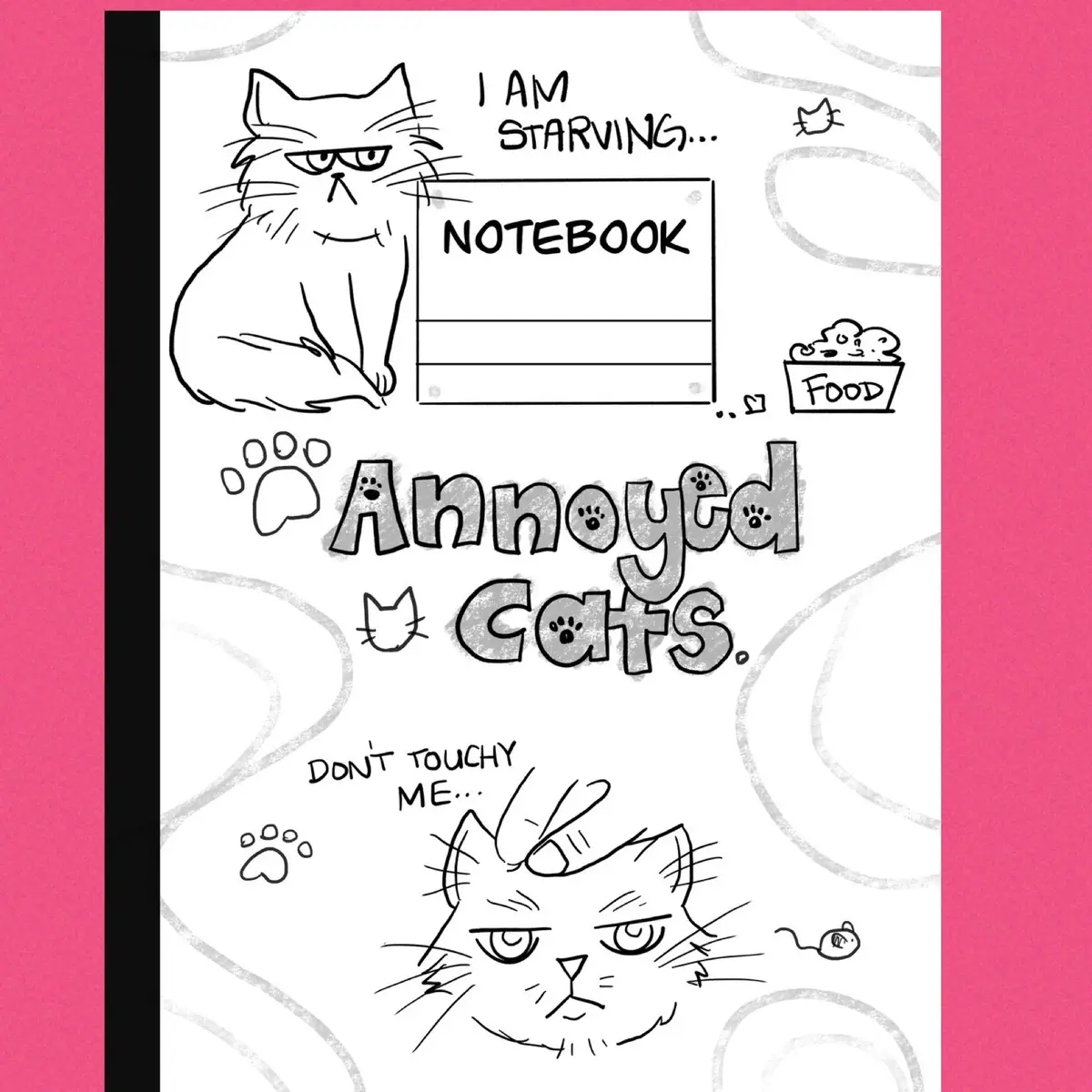 Annoyed Cat Notebook