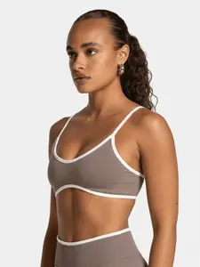 New Women's Color Block Sports Bra and Shorts Set, High Elastic Shaping Gym Wear for Yoga and Outdoor Training, Perfect for All Seasons, High Elasticity, All Season Use