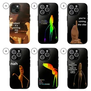 Marcus the worm Robert Phone Case for iPhone For Samsung , Phone Accessories, Cute Phone Case, Fashion Case, Perfect Gift for HerHim, Phone Case for iPhone, Creative Dual Layer Case