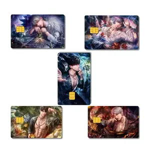 LOVE AND DEEPSPACE Holographic Decal Credit/Debit Card Skins Handmade Vinyl Sticker for Otome Game Lovers Easy Installation Water Resistant