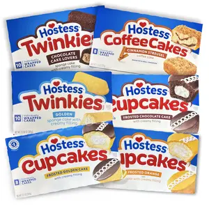 Hostess Snack Cake & Cupcake Variety Pack (52 Count) – Twinkies, Chocolate, Golden, Orange Cupcakes, Coffee Cakes, Cupboard-Storable, 3-Month Shelf Life, 3 Months