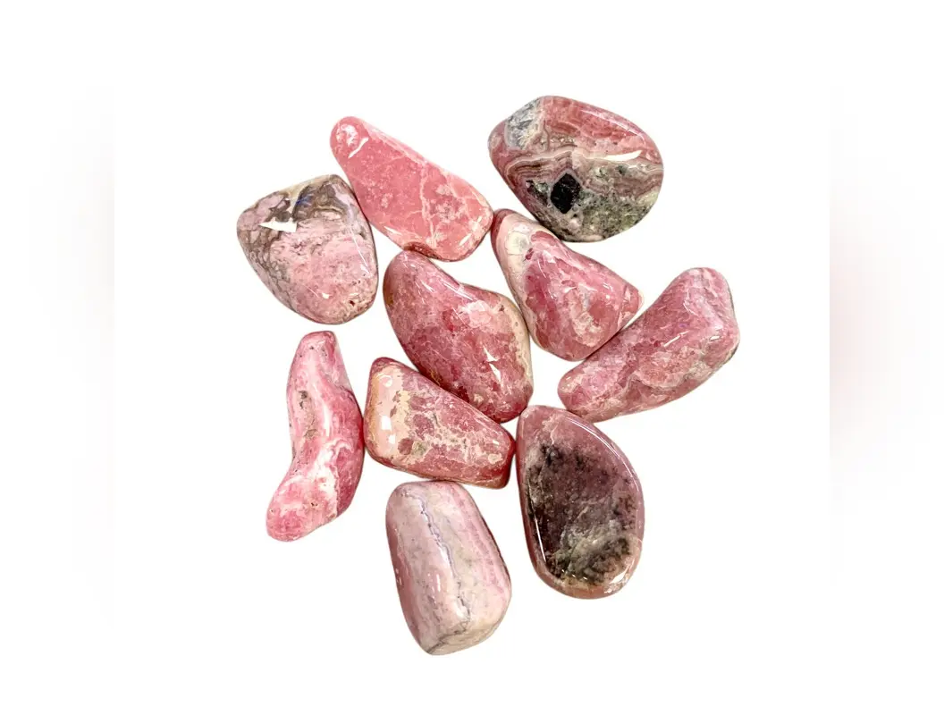 Rhodochrosite Tumbled Stone Rare