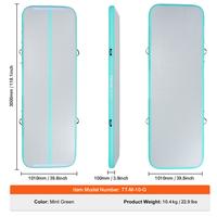 Mat - 10 ft x 3.3 ft x 4 in - Mint Green