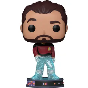 Star Trek Transporter William T. Riker Glitter Funko Pop! Vinyl Figure Plus #1688