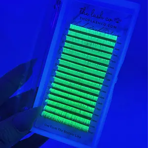 CLEARANCE Neon Fluorescent Cloud Lash Trays - .07 Diameter