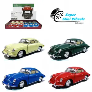 Kinsmart 1:32 Porsche 356 B Carrera 2 - 5" Diecast Car - You Choose