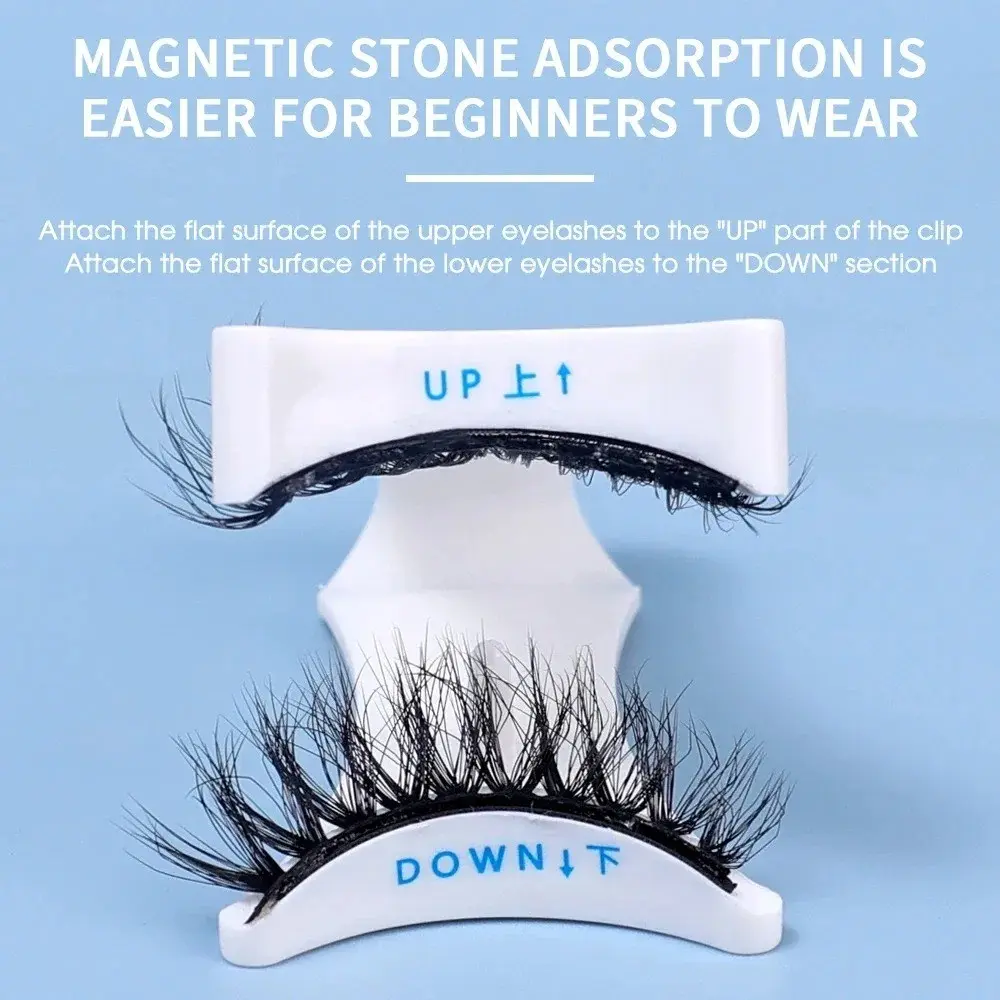 Portable Magnetic Eyelash Curler, Natural Curl Lashes Lift, Long-Lasting Hold, Anti-Sag Tool, Easy-To-Use Makeup Accessory, Beauty Lash Curler
