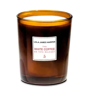 The White Coffee on Teta Balcony Candle