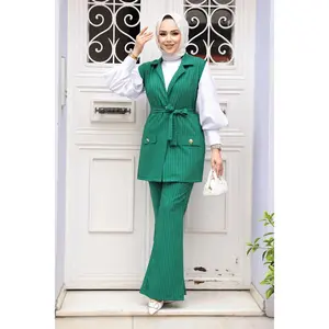 Green Vest and Pants Suit Set -CLEARANCE