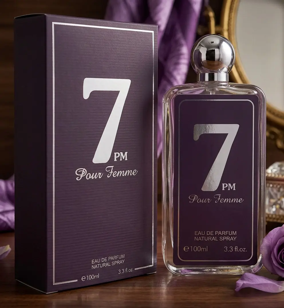 7PM Pour Femme Eau de Parfum Natural Spray for Women – 100ml / 3.3 fl. oz.