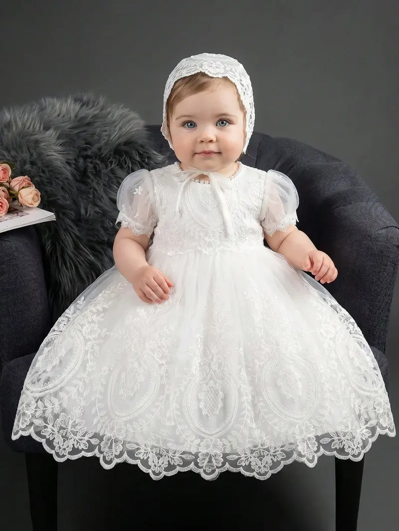baptism dress for baby girl 3-6 months