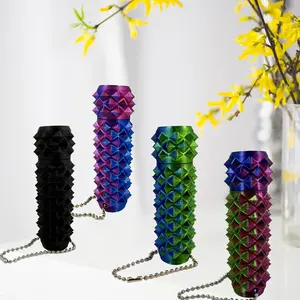 2PCS Little Ouchies Press Keyring Edition – Perfect Palm-Match Silent Design – Covert Stress Tool for All Ages