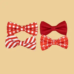 Red Snap-On Tie