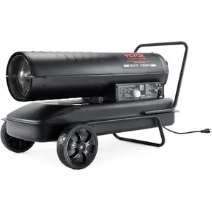 VEVOR Kerosene Forced Air Heater, 215000 BTU Portable Torpedo Diesel Space Heater with Thermostat, 13.2 Gallon Tank Energy-Efficient heavy-duty Heater, for Indoor Outdoor Use Workshop IndustryVEVOR Super Brand Day