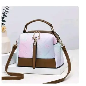 Women's PU Leather Hangbag Style for All Seasons - Medium Classic handbag shopping affordable luxury bag