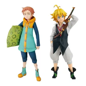 Hot Anime Meliodas King Model Character Doll Pillow Poses Carrying Sword Action Figure PVC Action Figure Collection Gift popular
