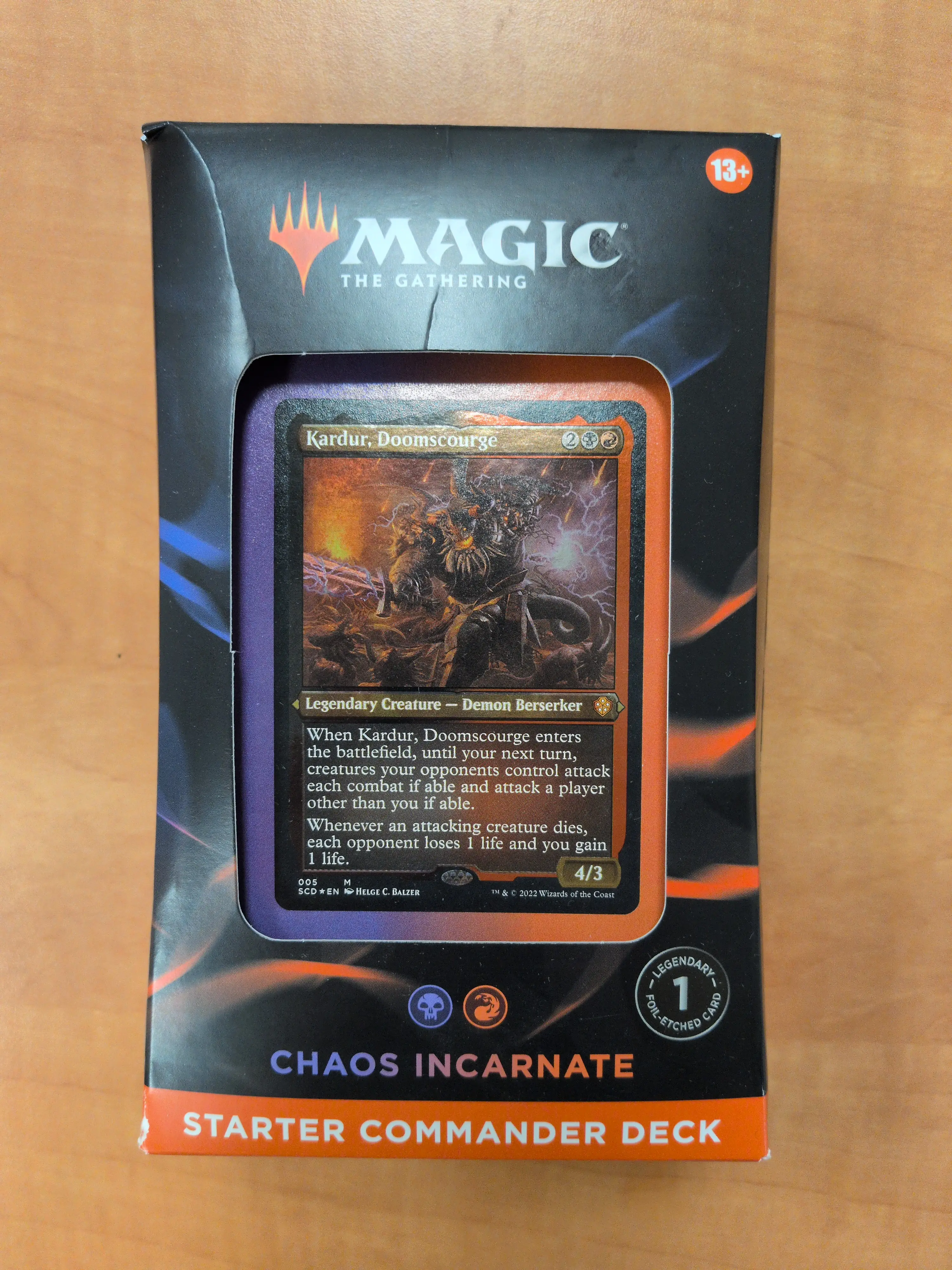 Magic The Gathering Starter Commander Deck: Chaos Incarnate