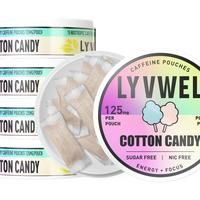5 Pack 125MG SAME FLAVOR COTTON CANDY