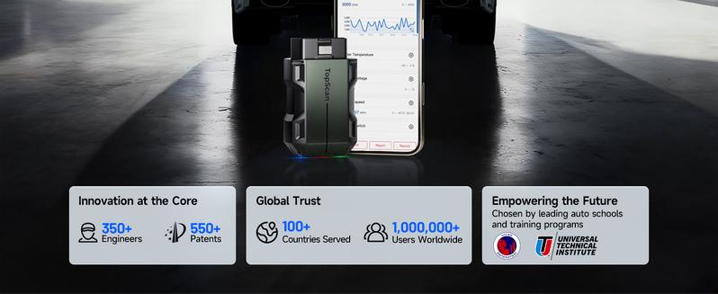 TOPDON TopScan Pro OBD2 Scanner Bluetooth , Bi-Directional Scan Tool with All System, 13+ Services for iOS & Android, FCA AutoAuth, CAN-FD, AI Assistant, Enhanced TopScan Car Code Reader