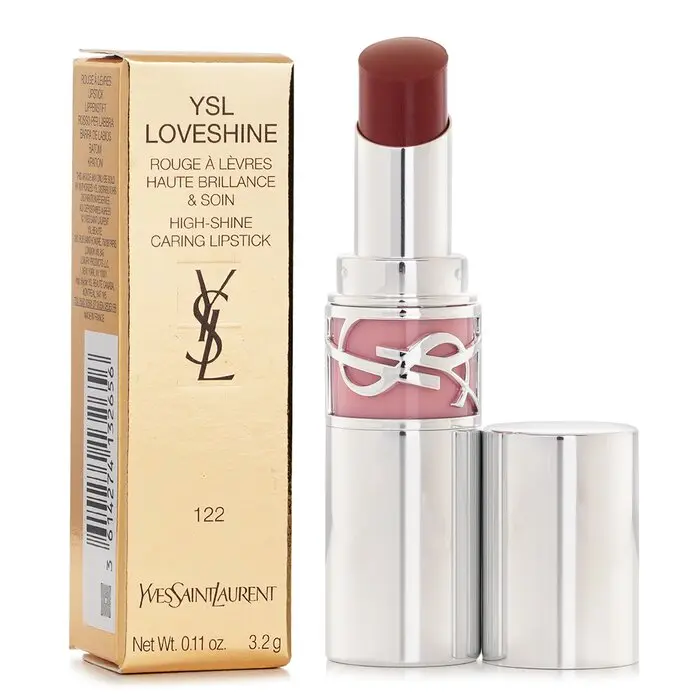 YSL Loveshine Lip Oil Stick - Makeup Cosmetic, Moisturizer Wax-Infused, Glossy Finish - #122 Caramel Swirl, Nourishing