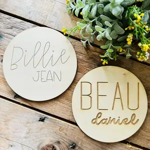 Personalized Baby Name Signs - Perfect for Newborns and Infants