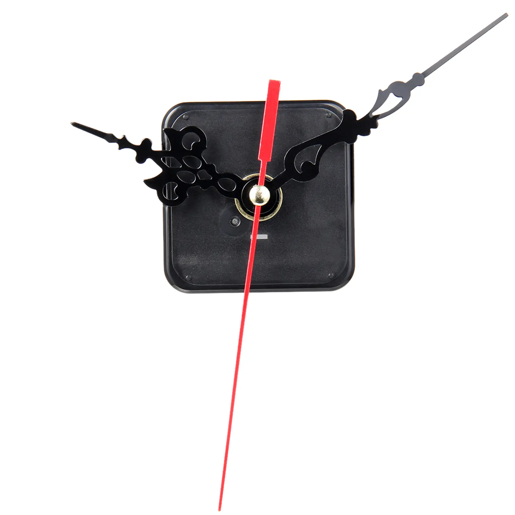 summerwins OIDEA HQ3268 Silent Quartz Clock Movement Kit - DIY Wall Clock Replacement Mechanism with 2.2" x 2.2" x 0.6" Plastic Alloy Hands and Accessories for Bedrooms, Classrooms