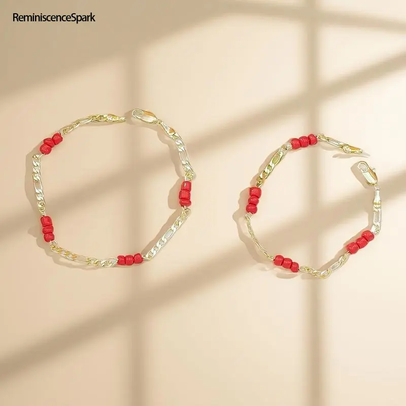 Hypoallergenic Premium Gold-Tone Protection Bracelet – Parent-Child Matching Durable Design, Essential Family Bonding Accessory for Holiday Gatherings