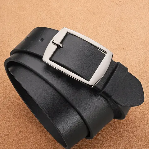 Vintage classic men's pin buckle belt, young men's jeans belt, Casual style belts, daily versatile, Stylish Belts, Belt With Buckle, suitable for various occasions, adjustable buckle, durable