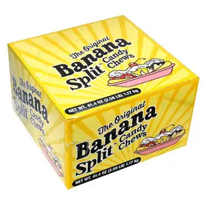Original Banana Split Candy Chews 140 Count Tub