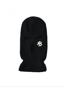 Unisex Full Balaclava Hat, Casual Sporty Knit Hat for Outdoor Skiing, Fashion Accessories for Men & Women