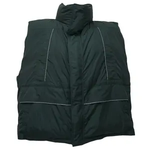 Balenciaga Wrap Down Vest Cypress Green