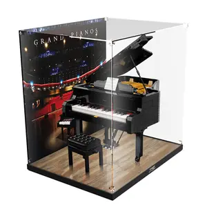 Acrylic Display Case for Lego 21323 Grand Piano (ONLY Display Case, the Model NOT Included)