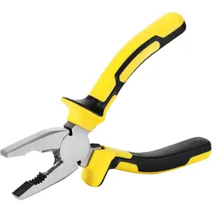 Lineman's Pliers Combination Pliers with  6 Inch Heavy Duty Nickel Chromium Steel Construction And Professional Handle