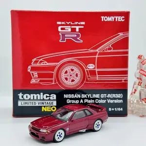 Tomica Limited Vintage Neo NISSAN SKYLINE GT-R R32 Group A Plain Color Minicar