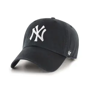 NY Yankees Black Clean Up Hat