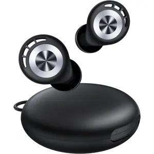 Ear Plugs for Sleeping 50dB Earplugs Noise Cancelling Ear Plugs for Noise Reduction Concerts Soft Reusable Silicone Earplugs for Snoring Side Sleepers Shooting Airplanes with 7 Eartips Case MatteBlack